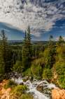 Vista from Cascade Falls in Dixie National Forest. Art Print